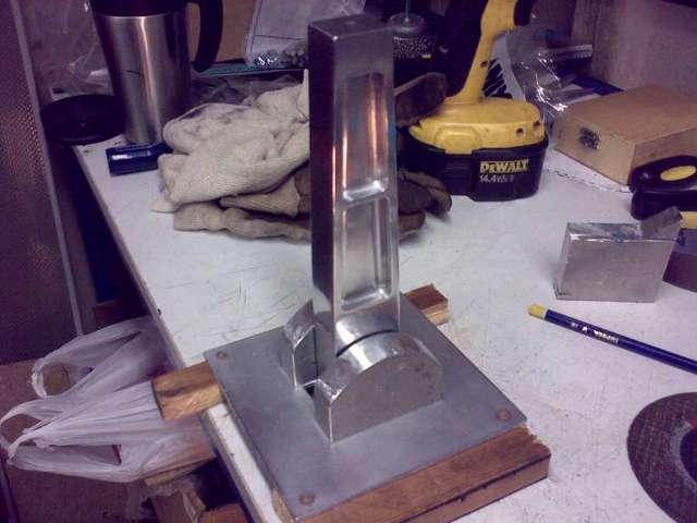 Gearstick mockup with brackets